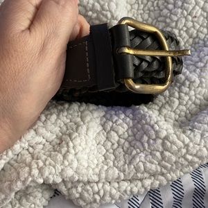Braided Leather Belt